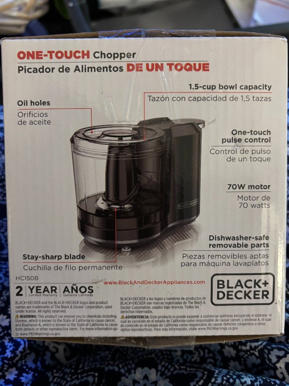 Black & Decker Chopper electric